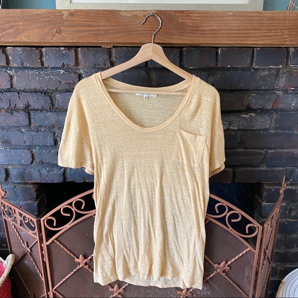 Urban Outfitters Oversized Light Orange/Yellow Soft T Shirt